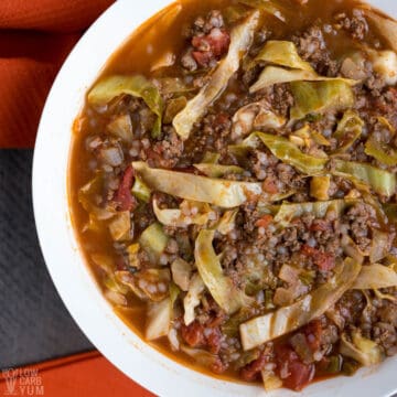 unstuffed cabbage soup recipe