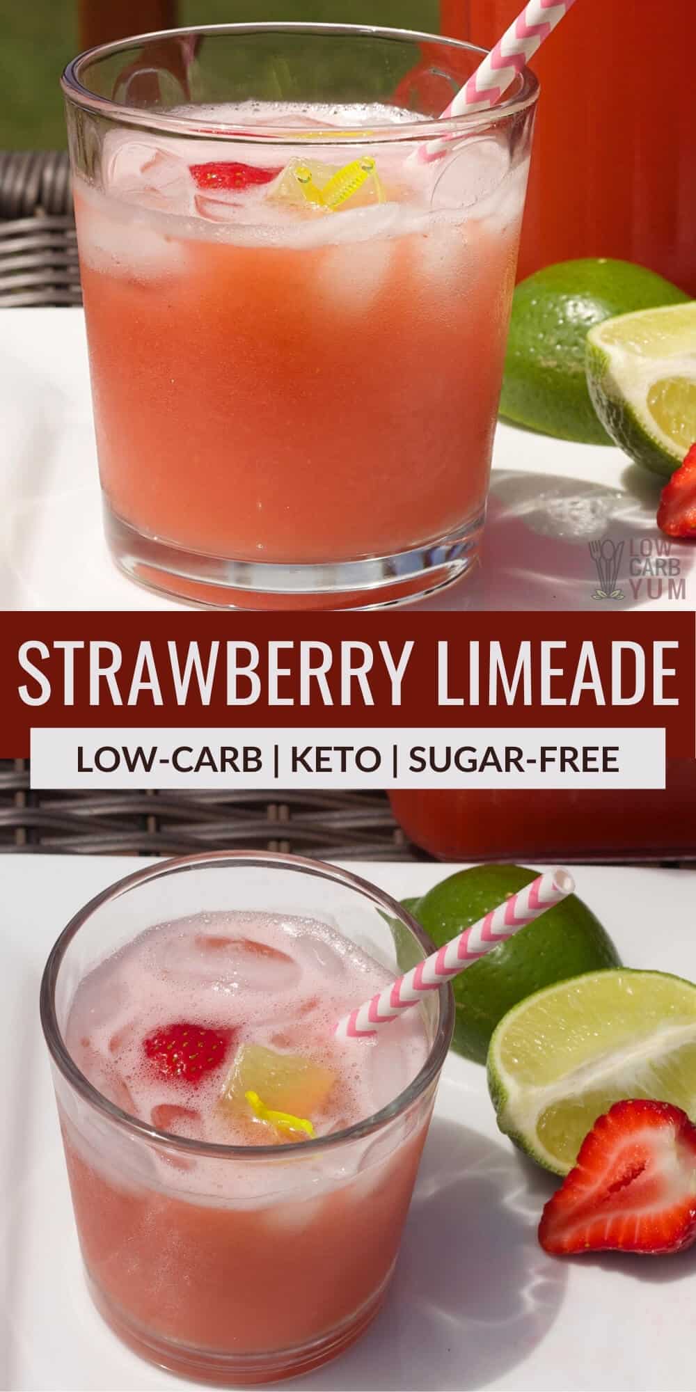 strawberry limeade pinterest image